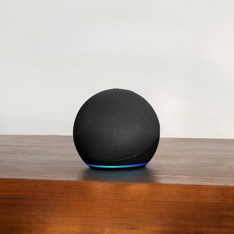 Amazon Speaker Echo Pop - Altoparlante Intelligente con Display Orologio |